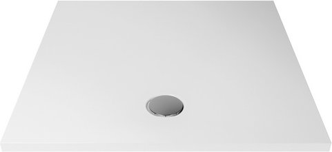 Thumbnail - BREUER Duschwanne »Modern Line«, BxT: 100 x 100 cm, weiß - weiss