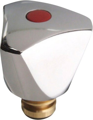 WELLWATER Ventiloberteil, Messing, silberfarben