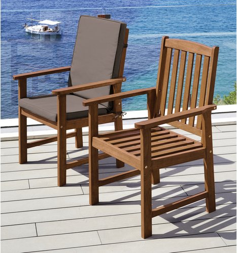 MERXX Sessel »Montana«, Holz, BxHxT: 57 x 100 x 65 cm - beige