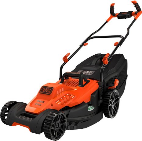 BLACK + DECKER Elektro-Rasenmäher, 1800 w, Schnittbreite: 42 cm - schwarz