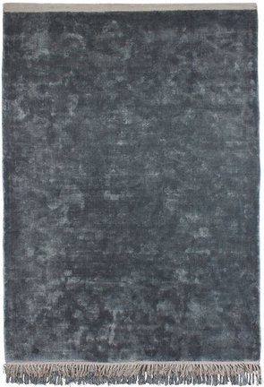 Flowerbox Teppich »Velvet Touch« - blau