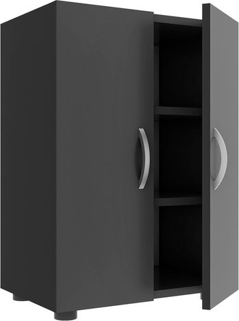 VCM Schuhschrank »Ulas«, BxHxL: 49 x 74 x 30 cm - grau