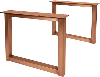 SIT Tischgestell »TOPS&TABLES«, HxT: 73 x 15 cm, Holz - braun