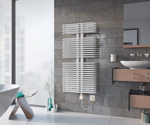 XIMAX Handtuchwärmer »K3«, Anschluss: elektrisch, Typ 5 - weiss