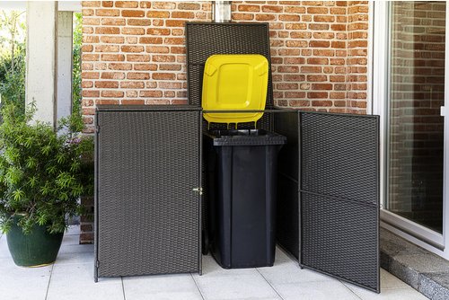 MERXX Mülltonnenbox, BxHxT: 75,5 x 120,5 x 153 cm