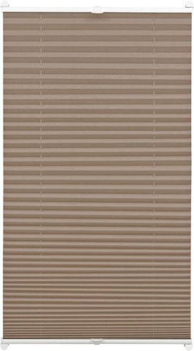 GARDINIA Plissee lichtdurchlässig, Easyfix, 80x130 cm