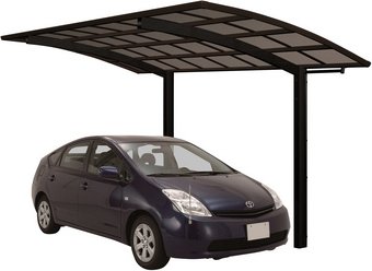 Thumbnail - XIMAX Carport »Portoforte«, typ_60, BxT: 301,2 x 495,4 cm, Firsthöhe: 307,5 cm - schwarz