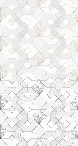 KOMAR Vliestapete »Blanches«, Breite 150 cm, seidenmatt - bunt