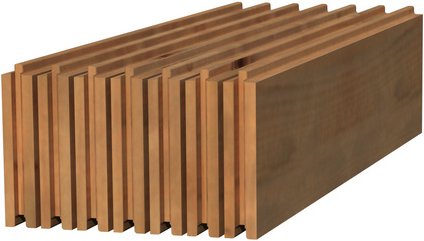 PALMAKO Fußboden, Fichtenholz, braun