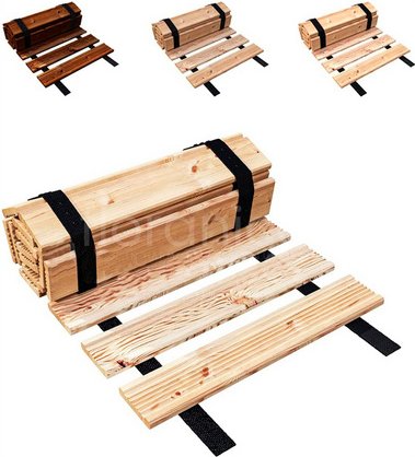 Floranica Gartenweg, 30x100 cm, kürzbar, Lärchenholz, natur - braun