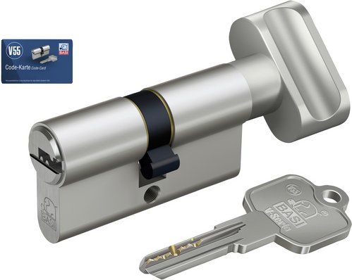 BASI Profil-Knaufzylinder, K35/35 mm