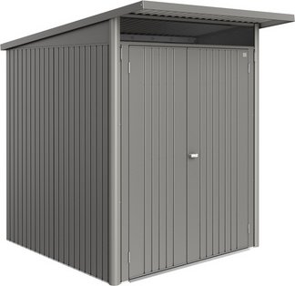 Thumbnail - BIOHORT Gerätehaus »AvantGarde Eco«, BxHxT: 180 x 218 x 220 cm (Außenmaß), Gr. A1, quarzgrau-metallic,