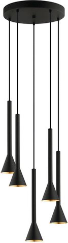 EGLO Hängeleuchte »CORTADERAS«, Stahl - schwarz