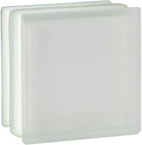 Fuchs Design Glasbaustein, BxH: 190 x 190 mm - weiss