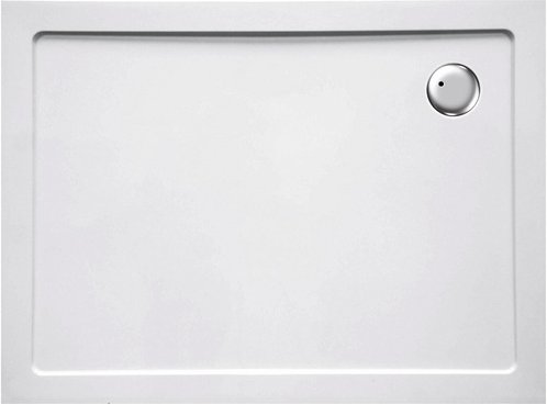 Sanotechnik Duschwanne »SMC«, BxT: 100 x 90 cm, weiß - weiss