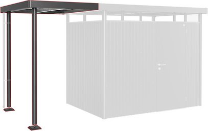 BIOHORT Rückwand »Highline«, BxT: 134 x 181 cm - grau