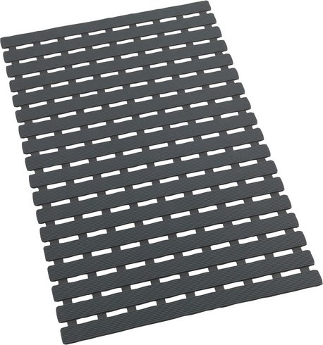 WENKO Wanneneinlage »Arinos«, BxL: 40 x 63 cm - grau