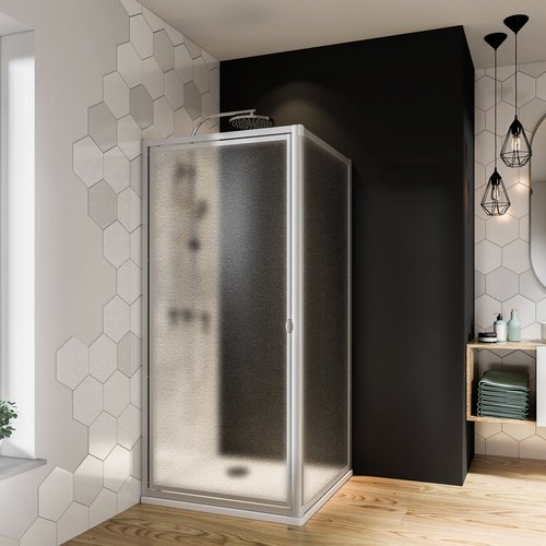 BREUER Drehtür »Fara 4«, Drehtür, BxH: 90 x 185 cm - silberfarben