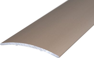 CARL PRINZ Übergangsprofil, BxL: 40 x 1000 mm, Höhe: 5 mm, edelstahlfarben