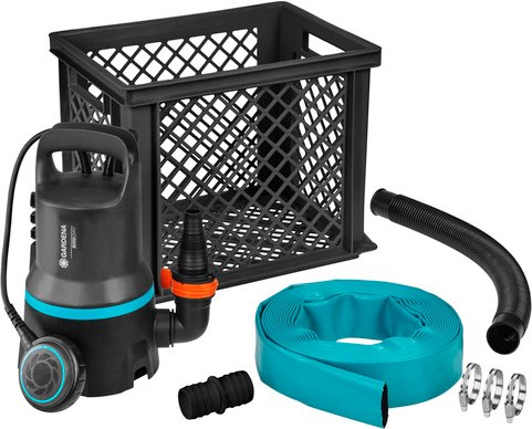 GARDENA Hochwasser-Set 9000 - schwarz