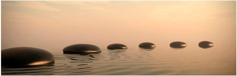 mySPOTTI Badrückwand »Aqua Stone«, BxH:140 cm x 45 cm, beige