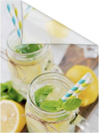 Lichtblick Fensterfolie, Polyvinylchlorid (PVC), Format: 50 x 50 cm (B x L) cm - gelb