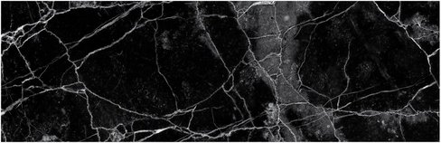 mySPOTTI Badrückwand »Marmor black«, BxH:140 cm x 45 cm, schwarz