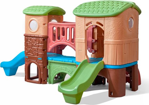 Thumbnail - Step2 Kinderspielanlage »Clubhouse Climber«, (BxHxT): 232,41 x 177,8 x 347,98 cm - braun
