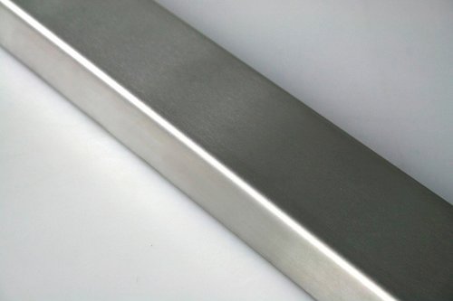 Fuchs Design U-Profil, BxL: 5 x 200 cm, Edelstahl - silberfarben