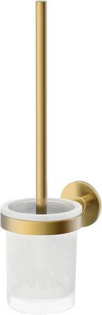 Thumbnail - LENZ Toilettenbürstenhalter »JUNA«, Gold, Montageart: Kleben oder Bohren - goldfarben