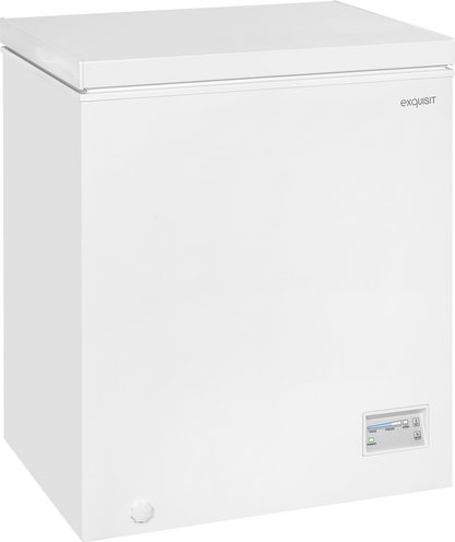 Thumbnail - Exquisit Gefriertruhe, BxHxL: 70,5 x 84,5 x 55 cm, 142l, weiß - weiss
