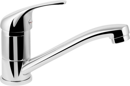 WELLWATER Einhebelmischer, verchromt, Cold-Start und Comfort-Öffnung - silberfarben