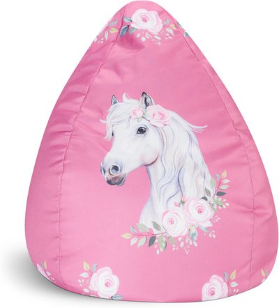 Sitting Point Sitzsack »BeanBag HORSE«, rosé, BxH: 70 x 110 cm - rosa