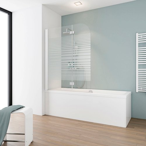 Thumbnail - SCHULTE Badewannenaufsatz »Komfort«, Aluminium, BxH: 112 x 140 cm - weiss