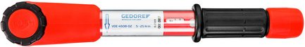 GEDORE Drehmomentschlüssel, VDE-5-25 Nm - rot