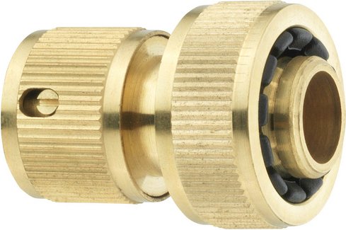 WELLWATER Schnellkupplung, Messing, 3/4" - goldfarben