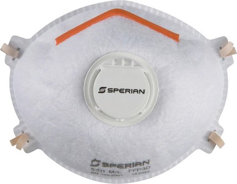 CONNEX Feinstaubmaske, FFP3, Weiß, Stoff - weiss