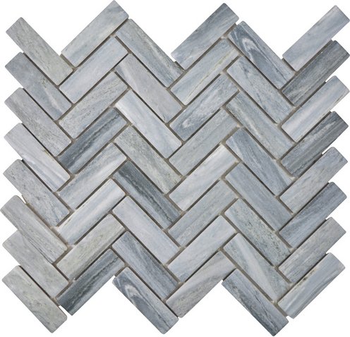 HuH Mosaik Mosaikfliese »Stona«, BxL: 27,1 x 31,8 cm, Wandbelag/Bodenbelag - grau