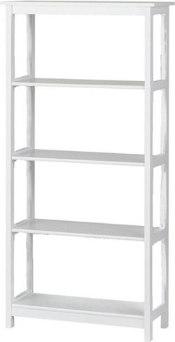 PHOENIX Regal »Country«, BxHxL: 70 x 145 x 30 cm, Holzwerkstoff - weiss