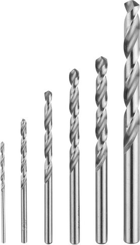 CONNEX Metallbohrer-Set, 6 - silberfarben