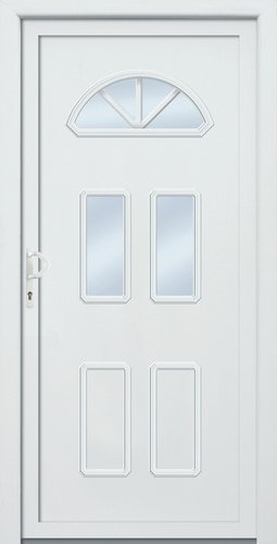 Thumbnail - Meeth Kunststoff-Haustür »Signum PVC«, weiß, nach Innen öffnend, ohne Türgriff - weiss