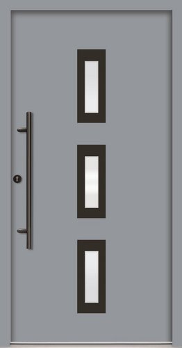 Splendoor Haustür »Passivedoor Premium«, grau