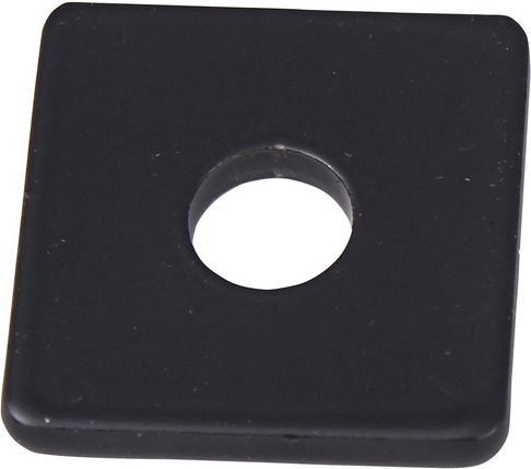 FLORAWORLD Klemmplättchen, pulverbeschichtet, Stahl, anthrazit - grau