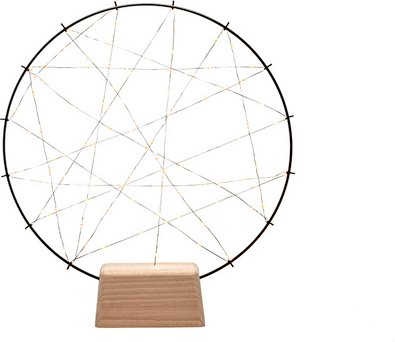 Konstsmide LED Metallsilhouette, Stahl, BxHxL: 5 x 39,5 x 36 cm, inkl. Leuchtmittel - schwarz