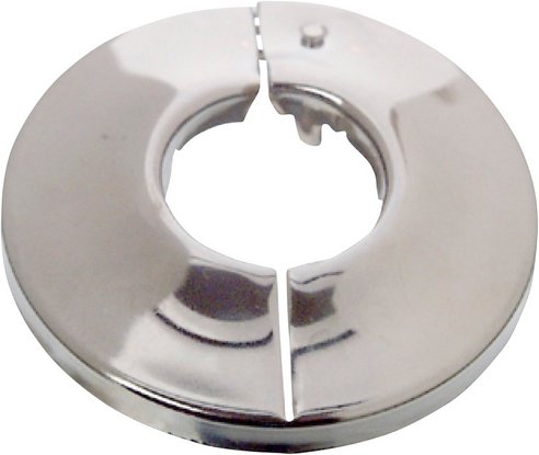 WELLWATER Rosette, Messing, 3/4" - silberfarben