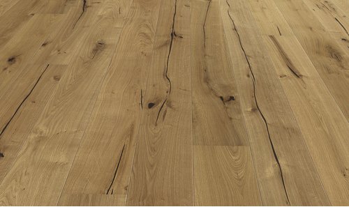 Living by HARO® Parkett, Landhausdiele 2V Eiche Nevada - braun