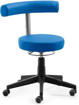 Mayer Sitzmöbel Drehstuhl »1280«, BxH: 65 x 65 cm, blau