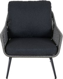 Thumbnail - SIENA GARDEN Loungesessel »KANSAS«, BxHxL: 74 x 76 x 75 cm, max. Belastung: 110 kg - grau