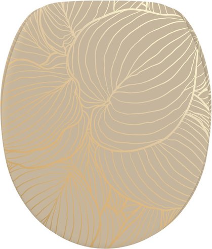 Sanilo WC-Sitz »Hosta«, mit Absenkautomatik Hosta, Beige, Oval