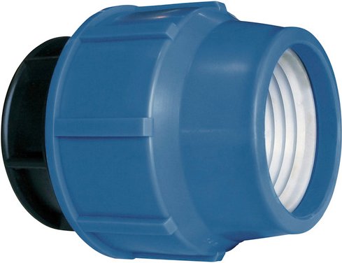 CORNAT Endkappe, Polypropylen (PP), 32mm - blau